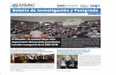 Boletín de Investigación y PostgradoDIGI EP UAC Guatemala, enero-febrero de 2018 2 Editorial C fl omo guatemaltecos frecuentemente aflora un sentimiento de orgulloso por nuestro