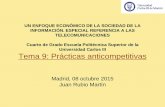 Presentación de PowerPoint Tema 10 Ec. Telecom.ocw.uc3m.es/economia/enfoque-economico/transparencias/tema9.pdf · Presentación de PowerPoint Tema 10 Ec. Telecom. Author: Juan Rubio