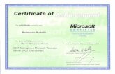 Certificateof - Raimundo Rodulfo · MicrosoftMicrosoftMicrcsoftMicrosoftMicposoftMictosoftMicrosoftMicrosoftMictosoftMicrcsoftMicmsoftMicms0ftMiceosoft Certificate of This Certificate