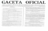 Universidad Rafael Belloso Chacínvirtual.urbe.edu/gacetas/38343.pdf · Resolución por la cual se ordena publicar el Acuerdo entre la República Bolivariana de Venezuela y la República