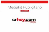 Media Kit julio 2018 - pull.crhoy.netpull.crhoy.net/crhoy.com-mediakit.pdf · Rich Media $ 17 CPM Formatos Móviles $ 35 CPM Banner Modal Web $ 35 CPM Inversión mensual mínima $