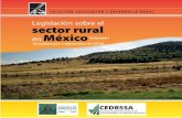 Legislación sobre el sector rural en México Volumen I · 2019-10-25 · Ley Orgánica de los Tribunales Agrarios [p. 141] IV. Tenencia de la tierra, su urbanización y organización