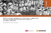 Educación pública, Estado e Iglesia en la Argentina ...unidaddepublicaciones.web.unq.edu.ar/wp-content/... · Argentina (1976-1983). Corrupción y delitos de cuello blanco. - Matías
