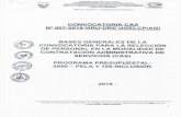 UGEL DE CORONEL PORTILLO - Pucallpa, Perúugelcp.gob.pe/pdf_2018/convocatoria_cas-007-2018.pdf · de la Norma Técnica denominada "Norma para la contratación administrativa de servicios