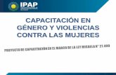 CAPACITACIÓN EN GÉNERO Y VIOLENCIAS CONTRA LAS …ipap.chaco.gov.ar/uploads/publicacion/7c960e5dad... · • c. fomentar la educación y capacitación del personal en la administración