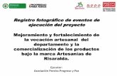 Presentación de PowerPoint · ACTIVIDAD: Vistita Artesanias de Colombia para informe de ventas y productos a desarrollar para feria con la partecipacion de cordinadores de todos