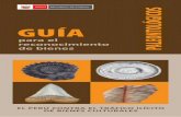 GUIA PALEON con creditos · Guía para el reconocimiento de bienes paleontológicos ... ria natural y taxonomía de fósiles peruanos se inician en el S. XIX (von Buch 1839, Dana