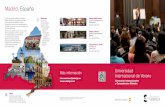 Madrid, España · La formación académica y el aprendizaje se entremezclan con actividades interculturales y diferentes alternativas de ocio que una ciudad como Madrid puede ofrecer