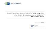 Documento de formato del fichero de distribución de MedDRA ... · Reconocimientos Documento de formato del fichero de distribución de MedDRA Versión 21.1 Septiembre del 2018 000228