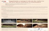 Seguimiento y manejo in situ de dos cachorros de lince ... · Behavioural response of a trophic specialist, the Iberian lynx, to supple-mentary food: Patterns of food use and implications