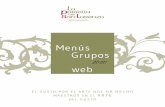 Menús Grupos 2020 web - Restaurante La Parrilla de San ...laparrilladesanlorenzo.es/wp...GRUPOS-2020-WEB.pdf · Para grupos superiores a 40 personas será necesario realizar un depósito