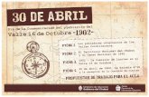 Día de la Conmemoración delplebis lle 16 de ... - Chubut · fundamental en la colonización galesa en la Patagonia. Uno de los propósitos fundamentales fue la salvaguarda de su