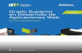 Grado Superior - iFP Superior... · web Diseño del interfaz, estilos Elementos multimedia: creación e integración Accesibilidad y usabilidad 99 Proyecto desarrollo de aplicaciones