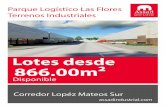 Lotes desde 866.00m² - Assad Industrial en Venta/Parque... · 2017-11-18 · •Ubicado en una de las salidas más importantes de Guadalajara •A 2.5 Kms. de la Carretera Guadalaja
