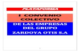 I CONVENIO COLECTI I CONVENIO E · PDF file Conservación de Aparatos Elevadores Express S.L., Ascensores Pertor S.L., Puertas Automaticas Portis S.L., Cruxent-Edelma S.L., Ascensores
