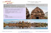 Destinos: SIEMRIEP Resumen del Itinerario Visita el ...viajeindochina.com/images/content/dscubrir-angkor-wat-4-días.pdf · Desayuno en el hotel antes de empezar a descubrir los templos