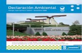 Declaración Ambiental - Madrid€¦ · Dentro del Área de Gobierno de Medio Ambiente, el Parque Juan Carlos I se encuentra englobado en la Dirección General de Patrimonio Verde,