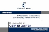 Bienvenidosal CEIP El Quiñón - Castilla-La Manchaceip-elquinon.centros.castillalamancha.es/sites/ceip-elquinon.centro… · La adolescencia como la entendemos hoy, como fenómeno