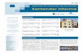 Agencia de Desarrollo de Santander Santander informa · proyectos de creación de nuevas empresas cuya actividad se cen-tra en el comercio y el sector de ... que ha distri-buido entre
