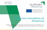 Eficiencia energética en Andalucía - Empowering2020 · 2019-06-04 · 14 Estado actual PAES (2016) • 1.439 municipios españoles cuentan con PAES • Andalucía es la región