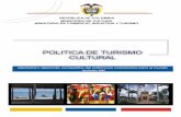 REPÚBLICA DE COLOMBIA MINISTERIO DE CULTURA MINISTERIO DE … · En Colombia, la Ley 397 de 1997, Ley General de Cultura define el patrimonio cultural como el conjunto de todos los