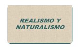 REALISMO Y NATURALISMO · 2011-07-06 · NATURALISMO . 1. REALISMO Hacia mediados de siglo el gusto por la literatura romántica decae . El público prefiere ver reflejada la vida