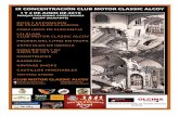 Sábado 1 de junio - Motos de Colección · Classic Alcoy. I Slalom Club Motor Classic Alcoy. Sesión de música dj de los años 60, 70 y 80. 10,30h: Inicio del I Slalom Club Motor