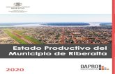 Estado Productivo del Municipio de Riberalta · 2020-03-04 · Generalidades ... Entre las especies ganaderas se encuentran las aves de corral con 56.431 cabezas, le siguen el ganado