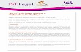ist legal n52...IST Legal En el Diario Oficial de 26 de marzo del presente año, fue publicada la Ley N 21.220, que regula el trabajo a distancia y el teletrabajo, que entra en vigencia
