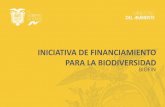 INICIATIVA DE FINANCIAMIENTO PARA LA BIODIVERSIDADinabio.biodiversidad.gob.ec/wp-content/uploads/2019/02/Fernando... · Marco: Estrategia de Financiamiento para la Estrategia Nacional