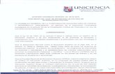Uniciencia Bucaramanga - Corporación Universitaria de ... · LA ASAMBLEA GENERAL DE LA CORPORACIÓN UNIVERSITARIA DE CIENCIA Y DESARROLLO "UNICIENCIA", en ejercicio de la autonomía