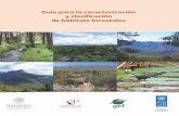Guía para la caracterización · Contenido Prólogo 10 Introducción 12 Medio ambiente, hábitat y nicho ecológico 18 Manejo forestal, manejo de hábitat y conservación biológica