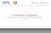 Presentación de PowerPoint - Contraloria BCScontraloria.bcs.gob.mx/.../Control-Interno-La-parte... · control interno y el Administrativo de coordinarlo. • Se encargan de evaluar