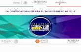 Presentación de PowerPoint - Becas BUAP · Con el objetivo de potenciar la actitud emprendedora de la juventud mexicana, PROSPERA Programa de Inclusión Social y la Asociación Mexicana