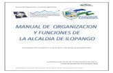  · 2020-04-07 · Manual de Organización y Funciones (MOF)20199 ii Aprobado por acuerdo Municipal N° 05 de acta N° 03 de fecha 23 de enero 2019 Aprobado por el Concejo Municipal