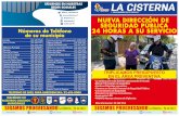@Muni LaCisterna @cisterna.cl …NUEVA DIRECCIÓN DE SEGURIDAD PÚBLICA 24 HORAS A SU SERVICIO INSCRÍBETE EN NUESTROS COLEGIOS MUNICIPALES SÍGUENOS EN NUESTRAS REDES SOCIALES @cisterna.cl