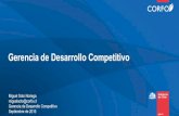 Gerencia de Desarrollo Competitivo - CChC - Cámara Chilena de la ... · Gerencia de Desarrollo Competitivo Aumentar la productividad, calidad y oferta de valor de las empresa Impulsar