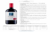 Portalegre DOC Tinto Reserva – 75 cl (2015)€¦ · Fundada em 1954 por viticultores da região e inserida no Parque Natural da Serra de S. Mamede, desde o início, a Adega de Portalegre