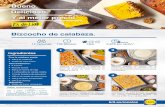 Aprende a elaborar recetas fáciles y deliciosas en Lidl.es€¦ · 400 g de calabaza Aceite de Oliva suave Para el bizcocho: 3 huevos 90 g de azúcar 400 g de harina de trigo 1 cucharadita