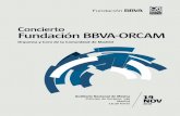 Concierto Fundación BBVA-ORCAM - Contrapunto · 2018-12-12 · La Obertura, que resume magistralmente toda la acción, es una pieza sinfónica redonda, imponente, del mejor Beethoven,