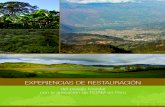 EXPERIENCIAS DE RESTAURACIÓN - IUCN · Forestal (GPFLR), por constituirse en una herramienta que permite identificar y analizar, a través de una planificación participativa, los
