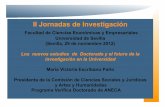 II Jornadas de Investigación - Facultad de Ciencias ...fceye.us.es/files/pdf/investigacion/II_jornadas/... · ACTIVIDADES FORMATIVAS: adquisición de competencias (MECES) 3. Se definen