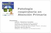Patología respiratoria en Atención Primariafinos, con o sin dificultad respiratoria, en un niño menor de 24 meses acompañado de síntomas de infección respiratoria viral, rinitis