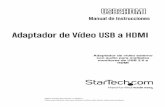 Adaptador de Vídeo USB a HDMI - StarTech.comsgcdn.startech.com/.../sets/USB2HDMI_Manual/USB2HDMI-ES.pdfEn el panel derecho del Administrador de dispositivos, haga clic en “Controladoras
