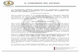 Congreso del Estado de Guerrero - LA SEXAGÉSIMA PRIMERA …congresogro.gob.mx/61/sesiones/decretos/2017/10-OCTUBRE... · 2018-05-28 · XXXIV de la Ley Orgánica de la Administración