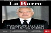 REVISTA DE LA BARRA MEXICANA, COLEGIO DE ABOGADOS • … · l Dr. Héctor Herrera Ordóñez, quien aparece en la portada de este número, ha tomado posesión del cargo de Presidente