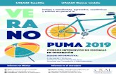 Cartel Verano Puma 2019 (C) - UNAM · Title: Cartel Verano Puma 2019 (C) Created Date: 2/26/2019 6:30:59 PM