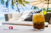 Carta Bar Marinas de Nerja 2017 - paratytech.comparatytech.com/hoteles/marinas_nerja/Carta_Bar... · Agua Mineral ½ L €1,80 Refrescos varios €2,00 Refrescos Botella €2,50 Tónicas