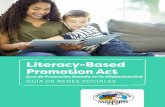 Literacy-Based Promotion Act...A su vez, aproveche otro contenido en las redes sociales relacionado con la alfabetización temprana. Publique una respuesta directa o comparta el contenido