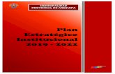 Plan Estratégico Institucional 2019 - 2022€¦ · plan estratégico instit ucional (pei – 2019 - 2022) pág. 6de30 objetivo estratÉgico institucional nombre del indicador código